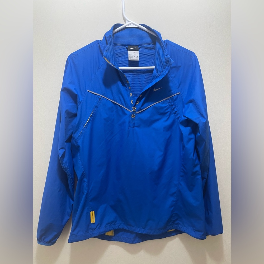 Nike LiveStrong Activewear Jacket Navy Blue Size Medium